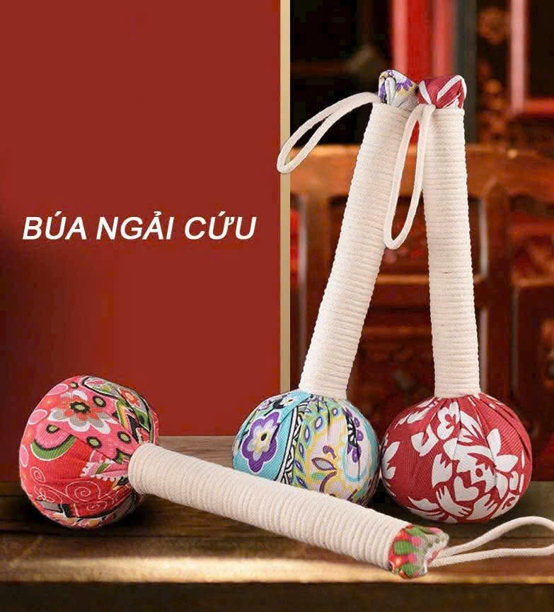 Búa đấm lưng massage thảo dược