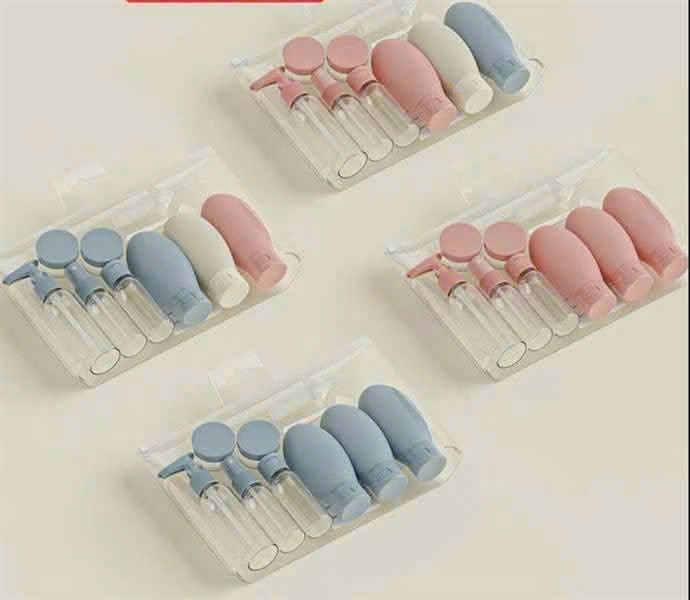 Set Chiết Mỹ Phẩm 11 Chi Tiết Mang Đi Du Lịch Tiện Dụng