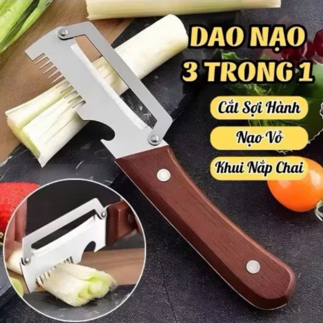 DAO NẠO RAU CỦ 3IN1 ĐA NĂNG