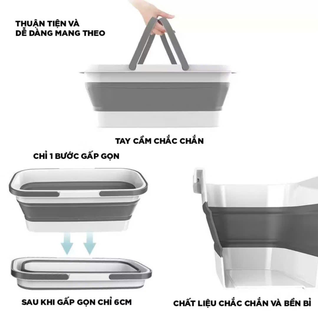 XÔ NƯỚC GẤP GỌN THÔNG MINH 12L
