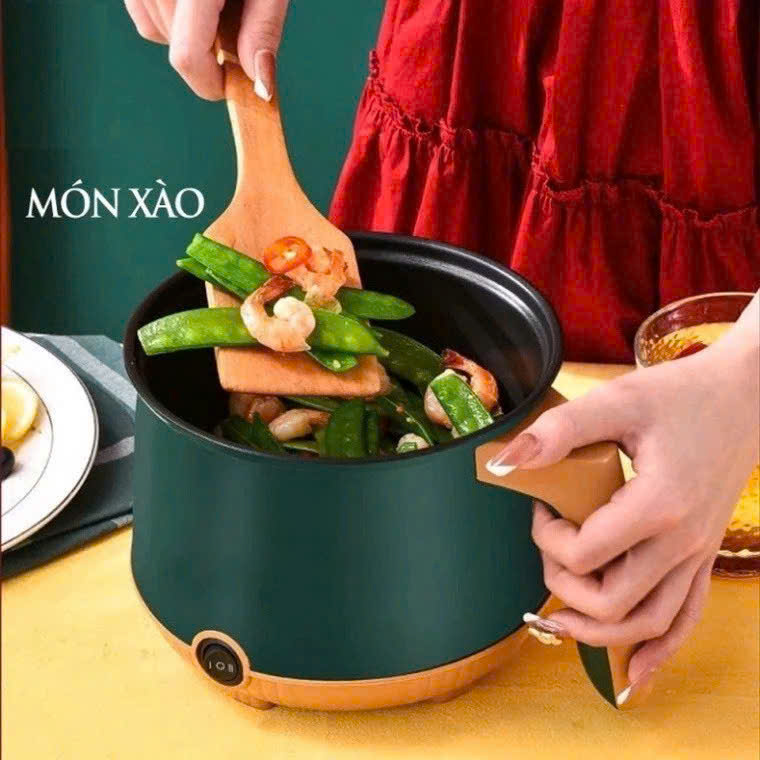 Ca mì, lẩu, hấp đa năng 2 tầng mini Shanban