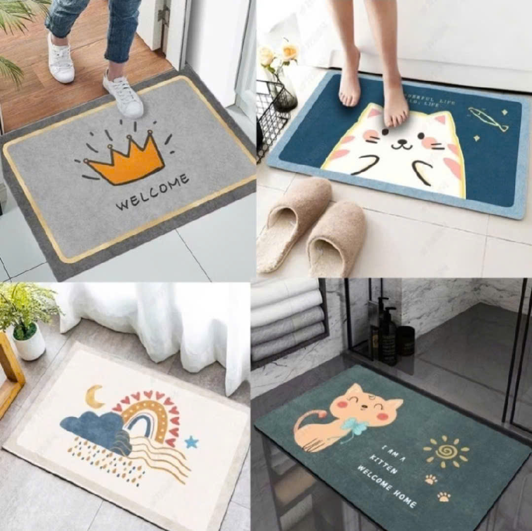 Thảm lau chân 3D siêu thấm