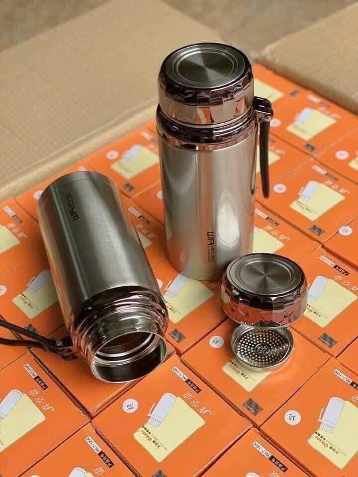 Bình Giữ Nhiệt Cao Cấp WBAOL nắp kim cương 1200ml