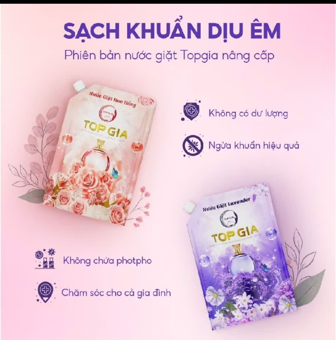 NƯỚC GIẶT XẢ TOPGIA 2IN1