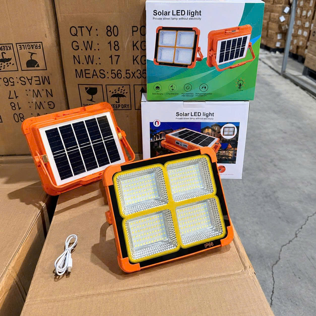 Đèn Năng Lượng Mặt Trời 1500W IP66 – Đèn NLMT Siêu Sáng Ngoài Trời