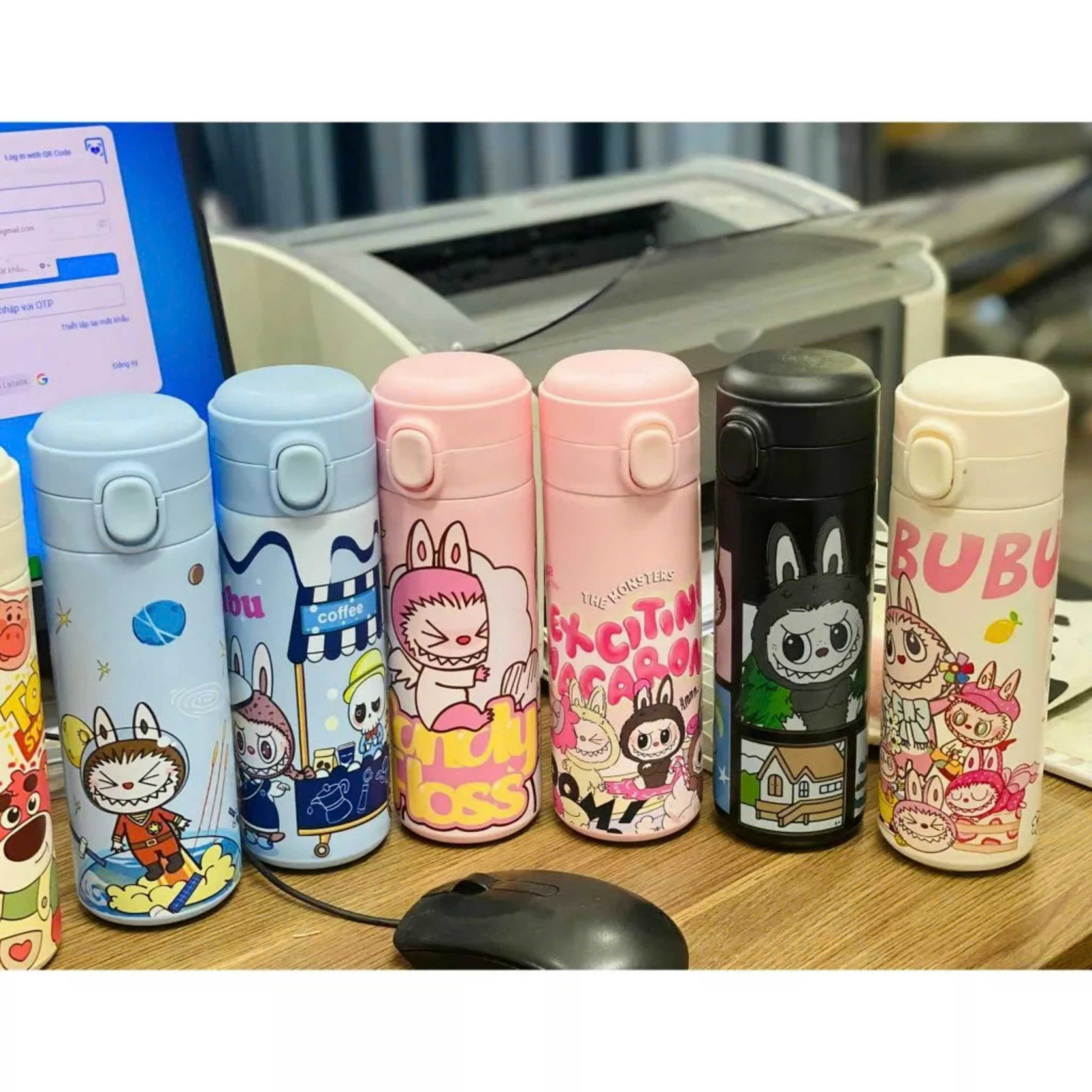 BÌNH GIỮ NHIỆT LABUBU 420ML