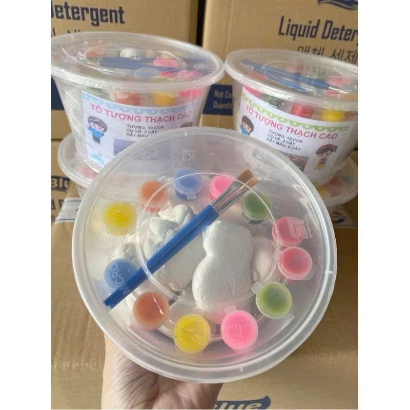 🎨 BỘ TÔ TƯỢNG CHO BÉ – VỪA CHƠI VỪA PHÁT TRIỂN SÁNG TẠO