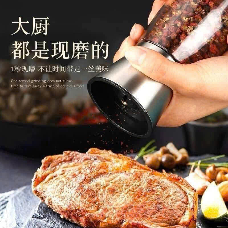 HŨ XAY TIÊU NẮP INOX