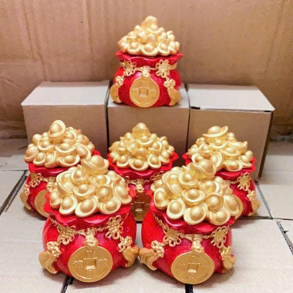 SET 3 Hủ đựng muối gạo Tài Lộc