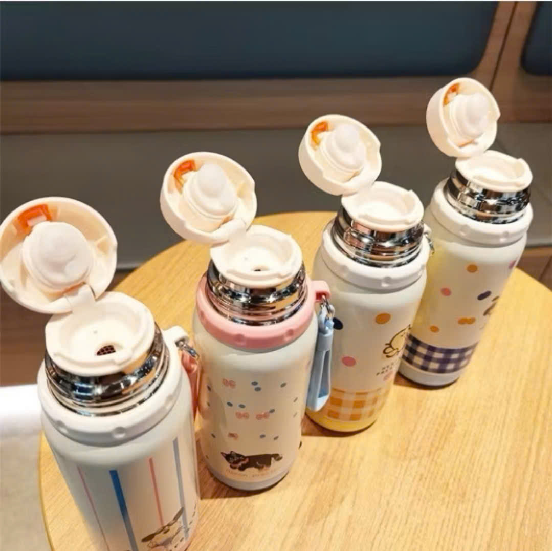 Bình Giữ Nhiệt 500ml Siêu Cute Inox 316