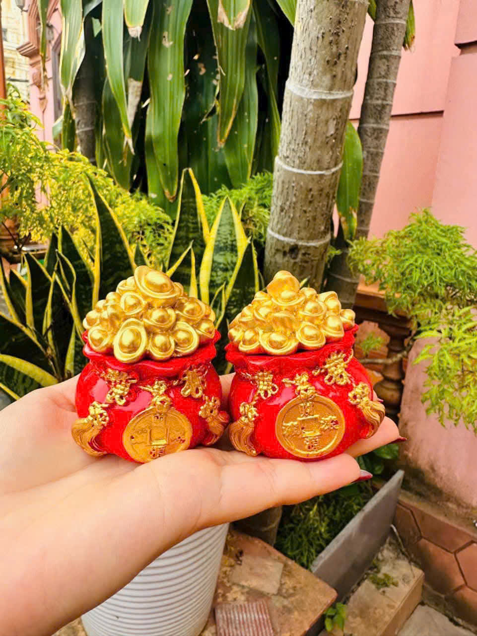 SET 3 Hủ đựng muối gạo Tài Lộc