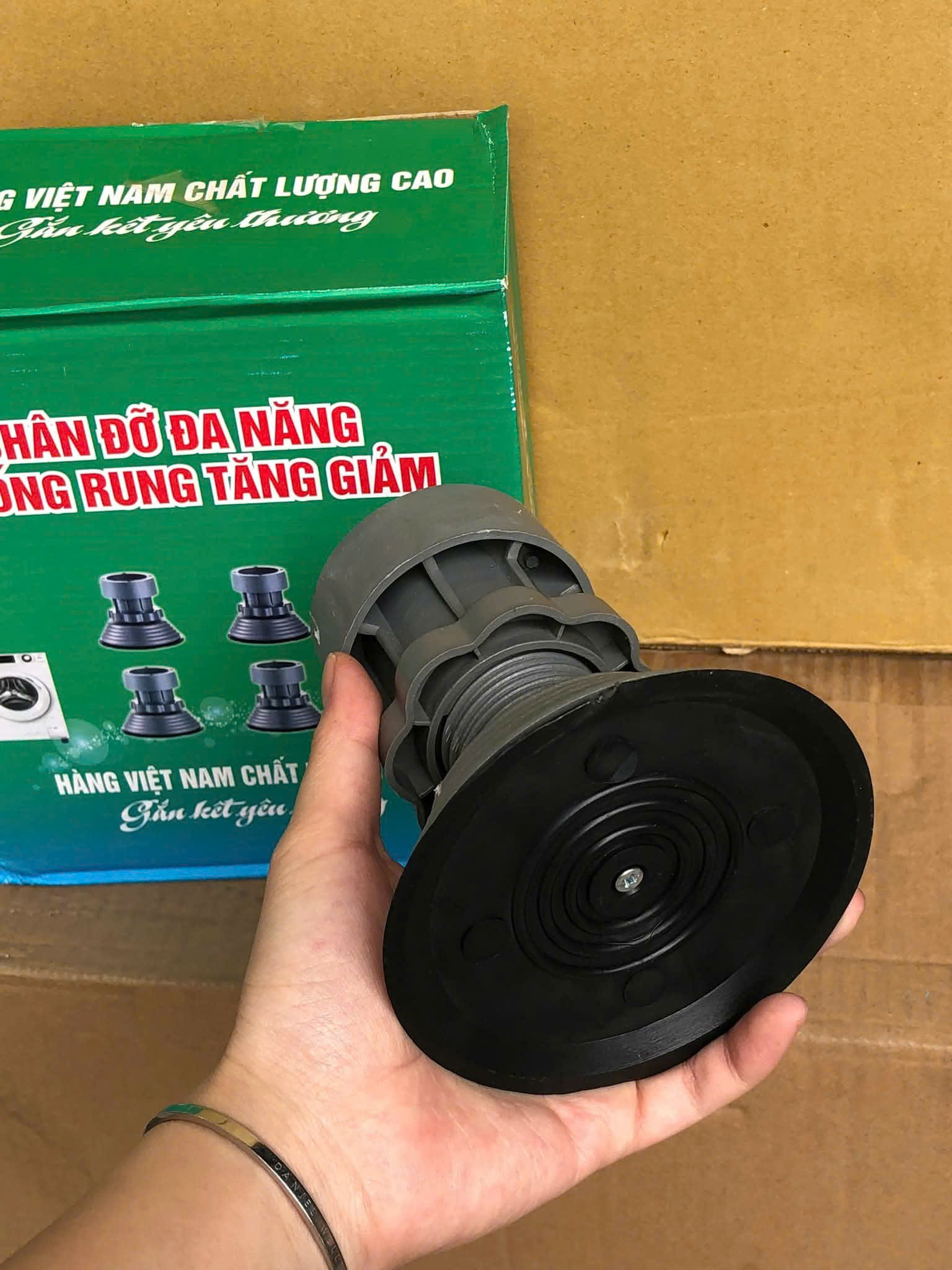 HỘP ĐẾ CHỐNG RUNG MÁY GIẶT - TỦ LẠNH, Hộp size Lớn