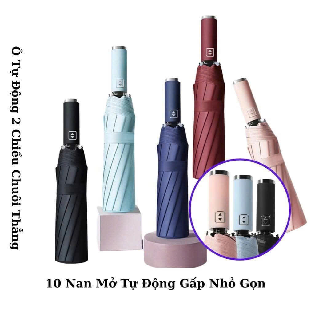 Ô Dù Che Mưa Tự Động Bật Mở 2 Chiều Cao Cấp Mẫu Mới