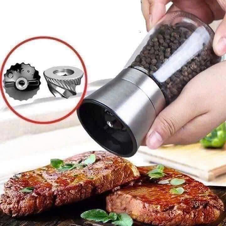 HŨ XAY TIÊU NẮP INOX