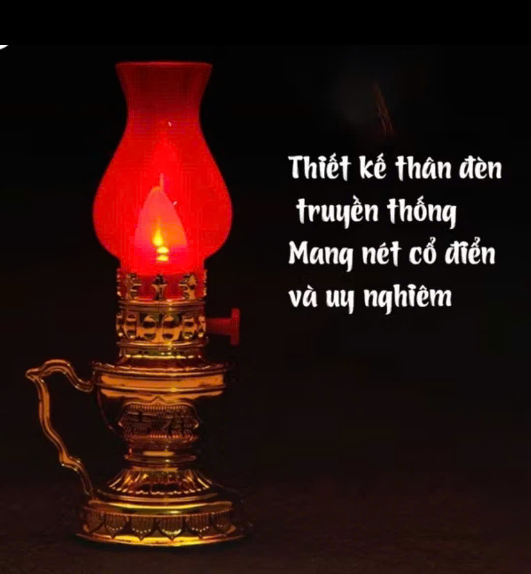 Đèn thờ vĩnh cửu dùng Pin
