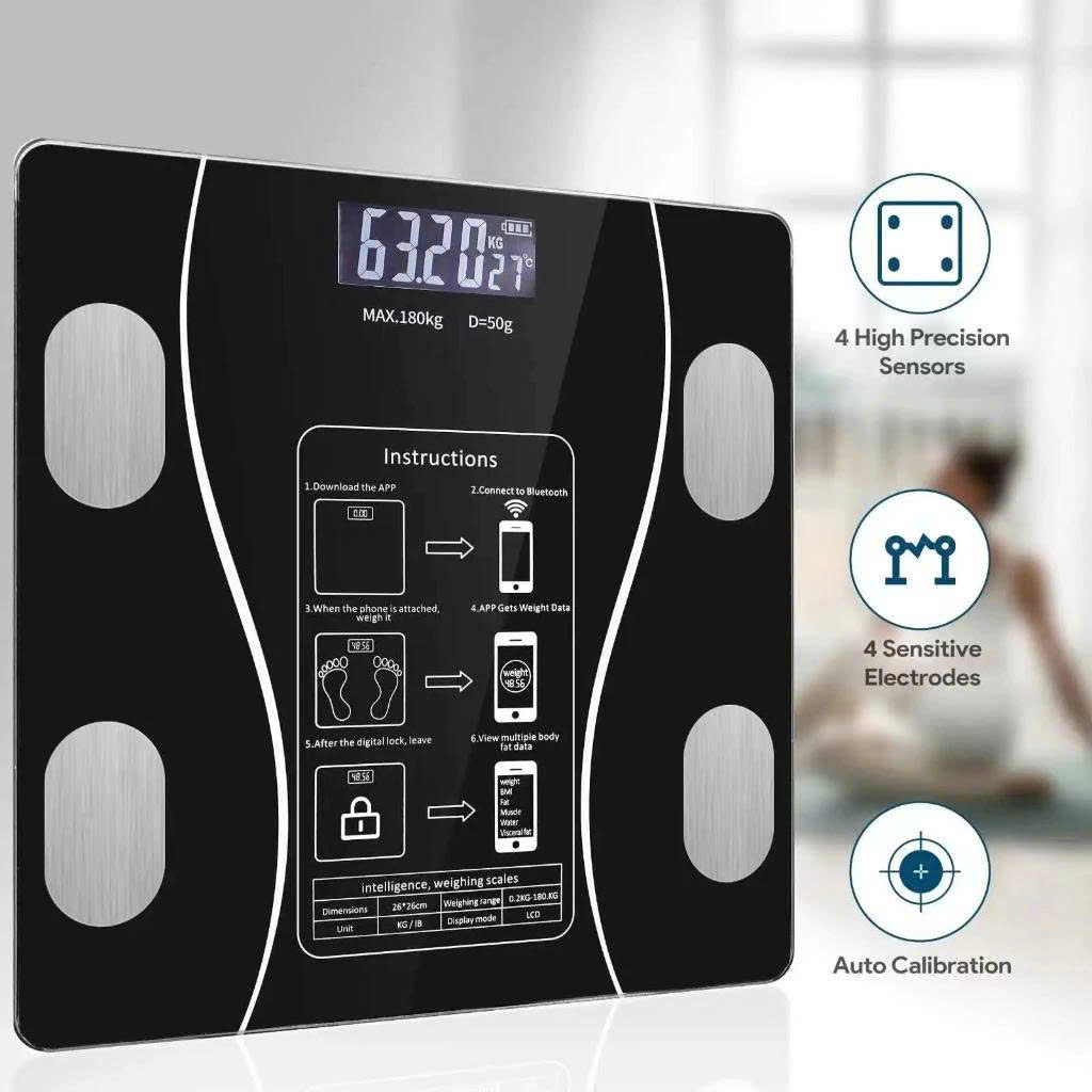 Cân Điện Tử Sức Khỏe Thông Minh Kết Nối Bluetooth