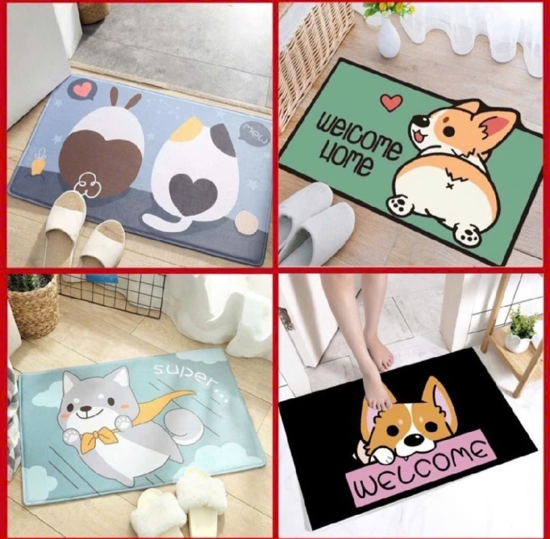 Thảm lau chân 3D siêu thấm