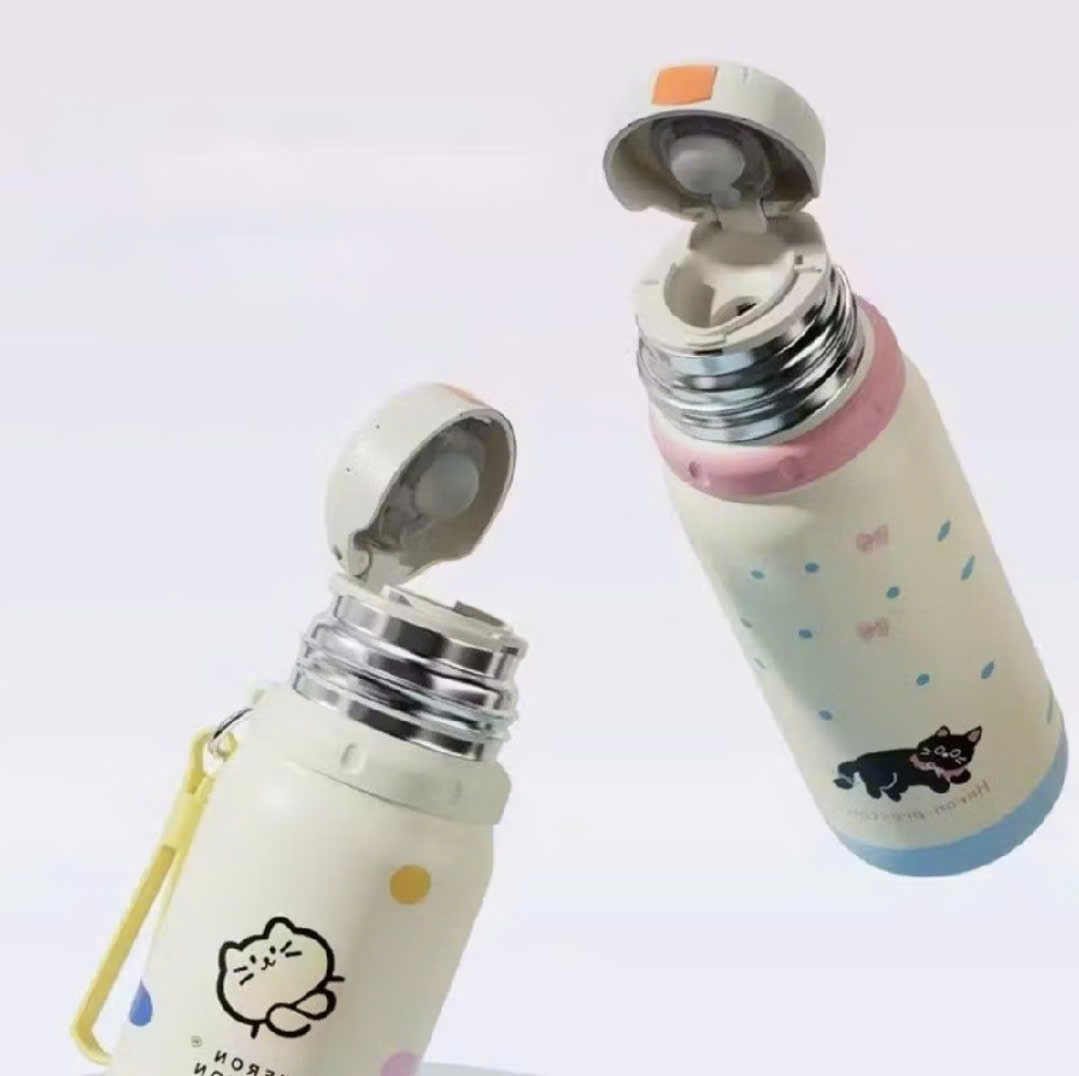 Bình Giữ Nhiệt 500ml Siêu Cute Inox 316