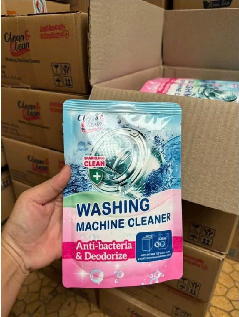 BỘT TẤY LỒNG MÁY GIẶT BLUE LOẠI MỚI 💦hiệu Clean Clean 300gr