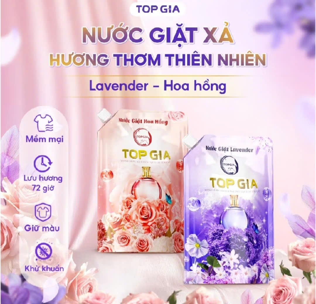NƯỚC GIẶT XẢ TOPGIA 2IN1