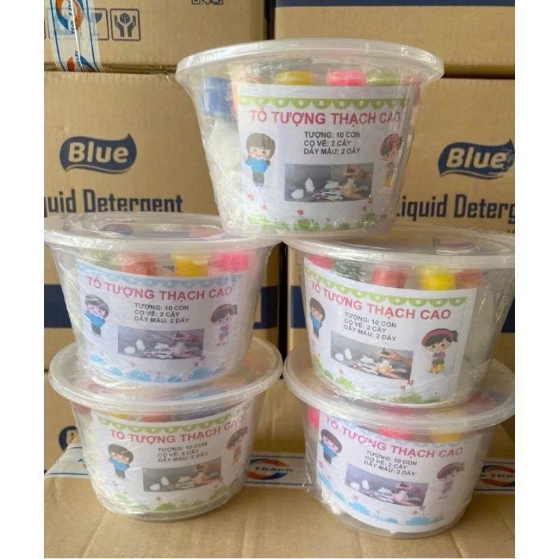 🎨 BỘ TÔ TƯỢNG CHO BÉ – VỪA CHƠI VỪA PHÁT TRIỂN SÁNG TẠO
