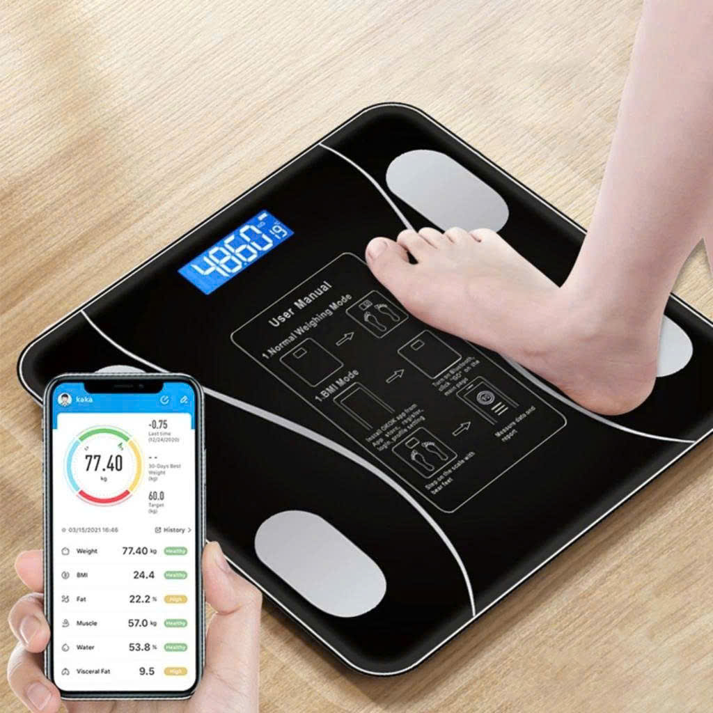 Cân Điện Tử Sức Khỏe Thông Minh Kết Nối Bluetooth