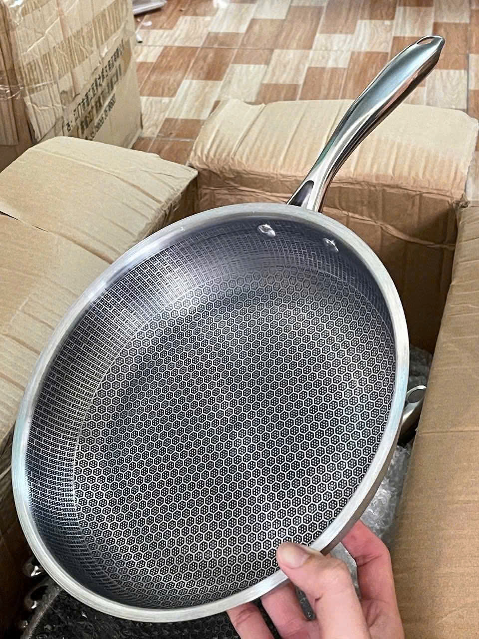 CHẢO TỔ ONG CẠN 28cm