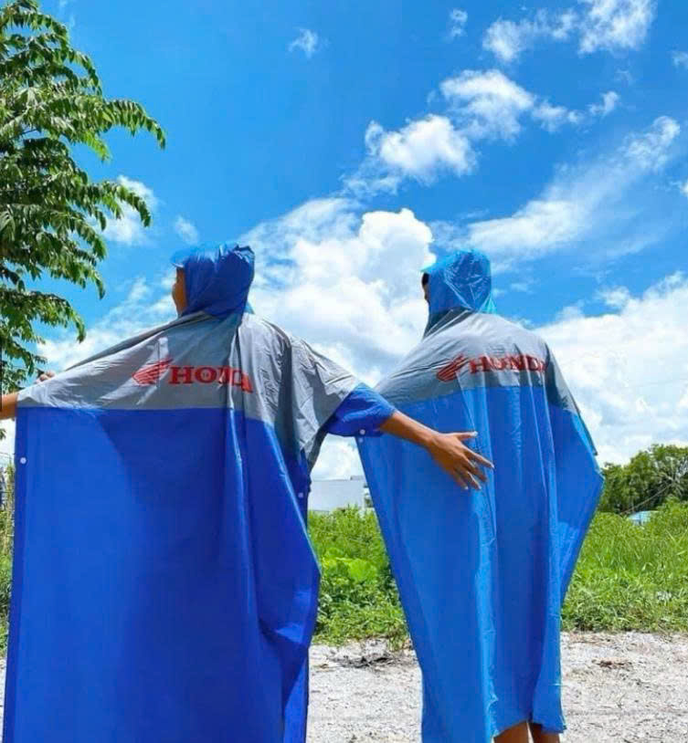 Áo mưa cánh dơi Honda