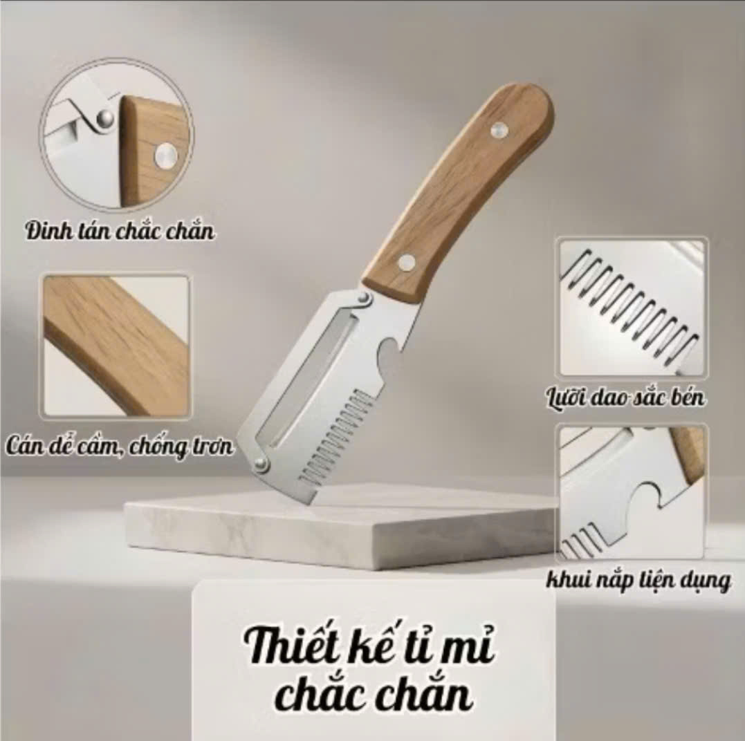 DAO NẠO RAU CỦ 3IN1 ĐA NĂNG