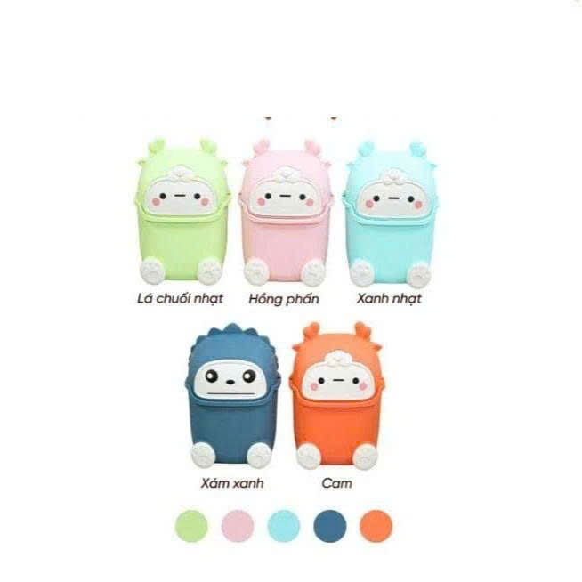 Thùng Rác Mini Để Bàn Hình Thú Dễ Thương