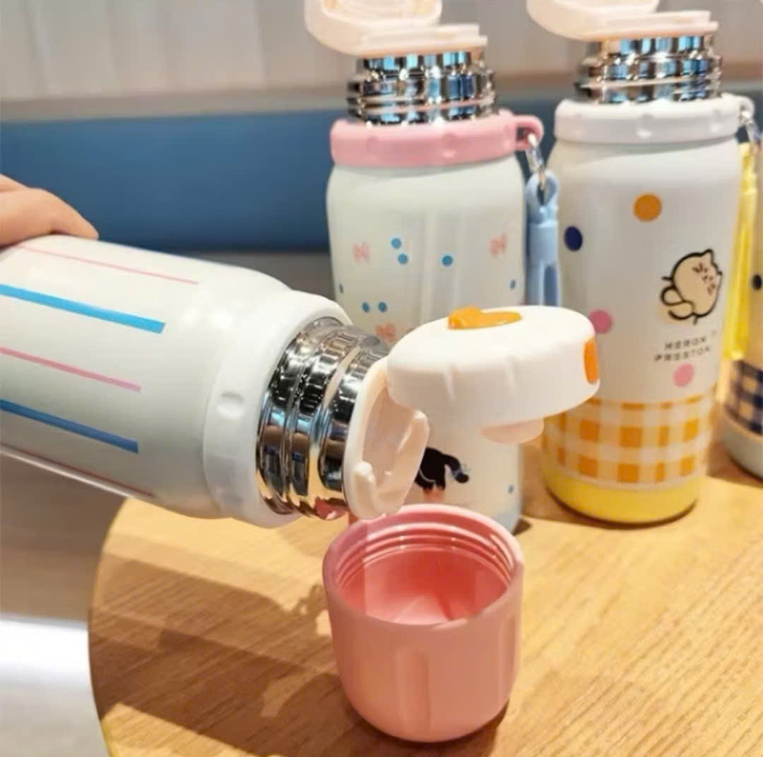 Bình Giữ Nhiệt 500ml Siêu Cute Inox 316