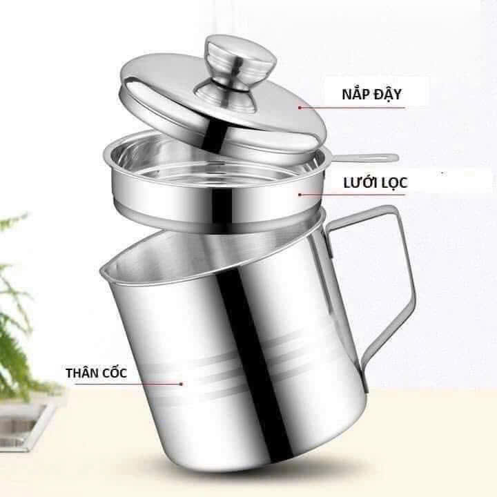 CA LỌC DẦU INOX 304