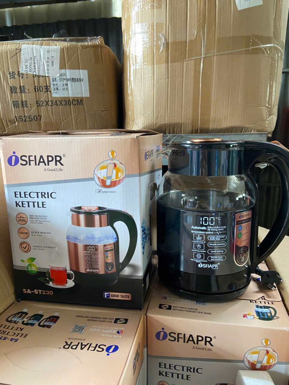 Ấm Đun Siêu Tốc SFIAPR ST230 3L
