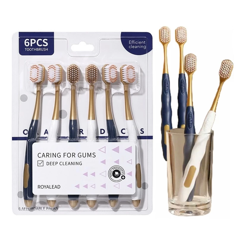 Set 6 Bàn Chải Đánh Răng Người Lớn Xuất Nhật