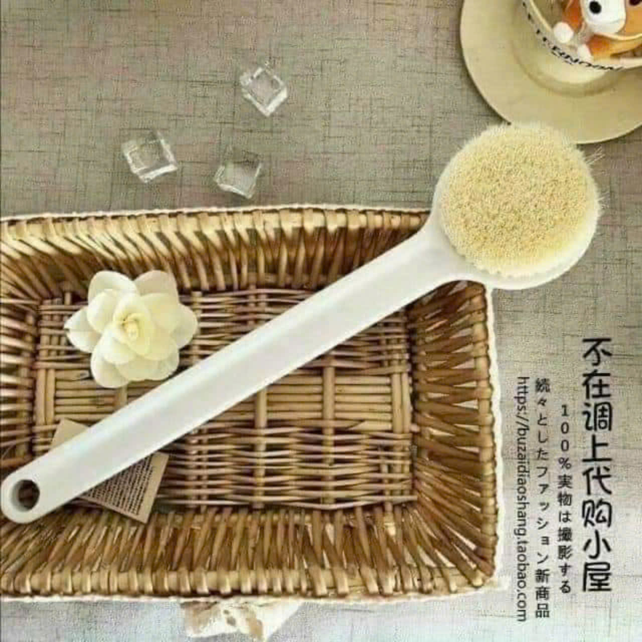 Bàn Chải Cọ Lưng Nhật Bản - Cọ Chà Lưng Kỳ Lưng Giúp Tẩy Da Chết