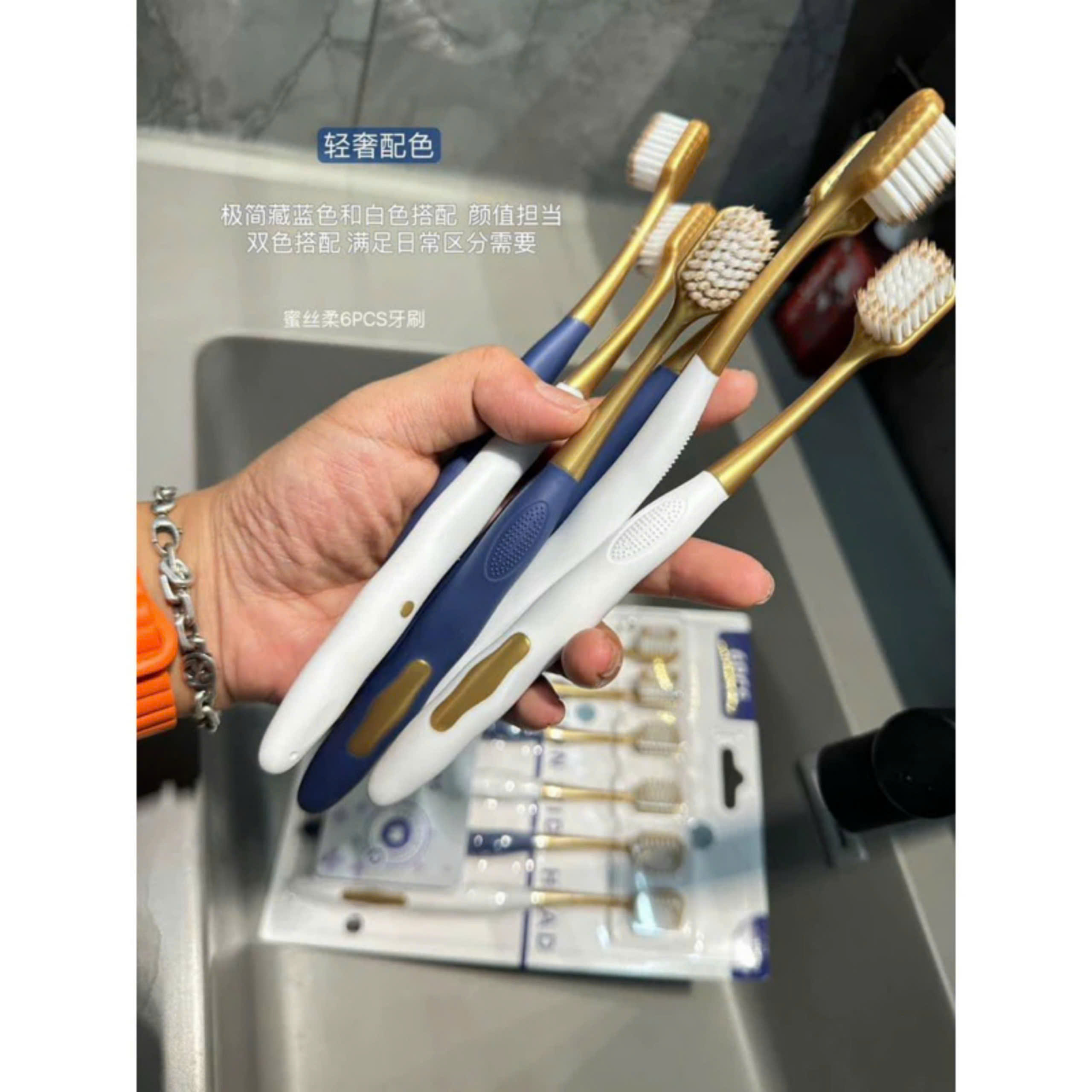 Set 6 Bàn Chải Đánh Răng Người Lớn Xuất Nhật