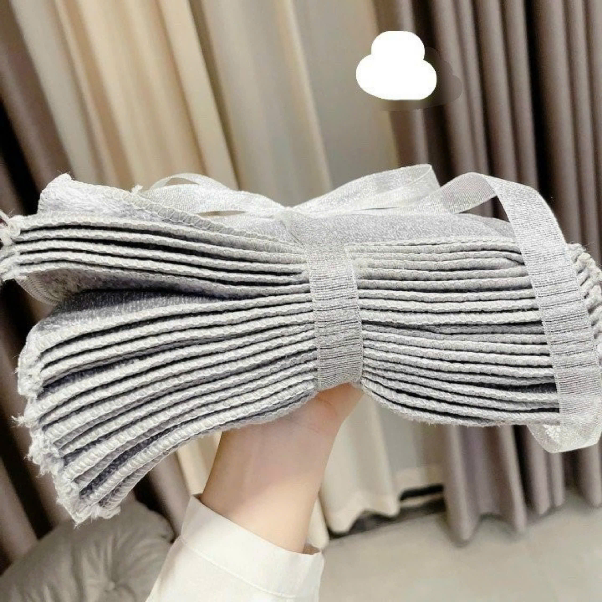 Set 20 Khăn Lau Bếp Đa Năng Bằng Sợi Than Tre Hoạt Tính