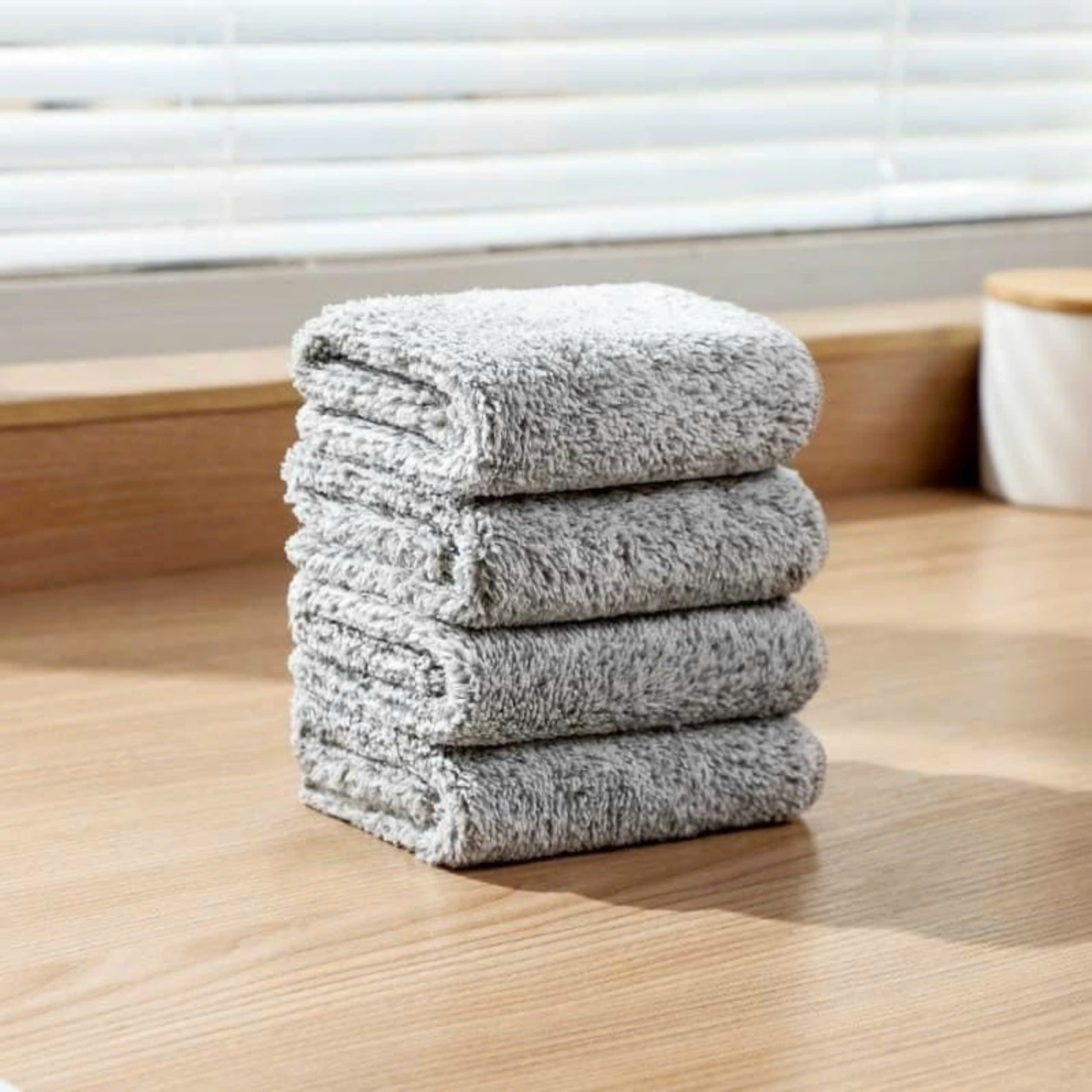 Set 20 Khăn Lau Bếp Đa Năng Bằng Sợi Than Tre Hoạt Tính
