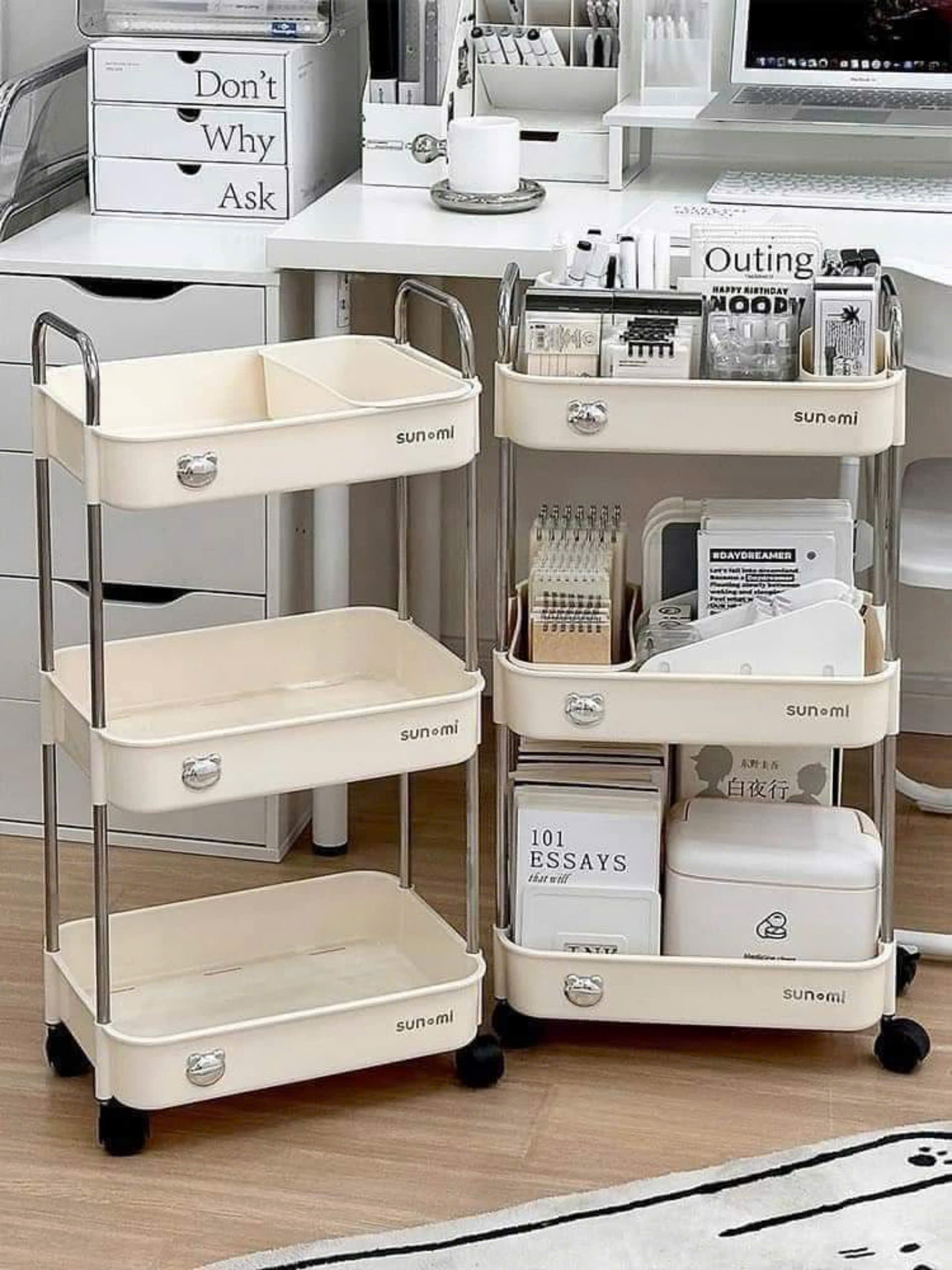 Kệ Để Đồ 3 Tầng Gấu Đa Năng