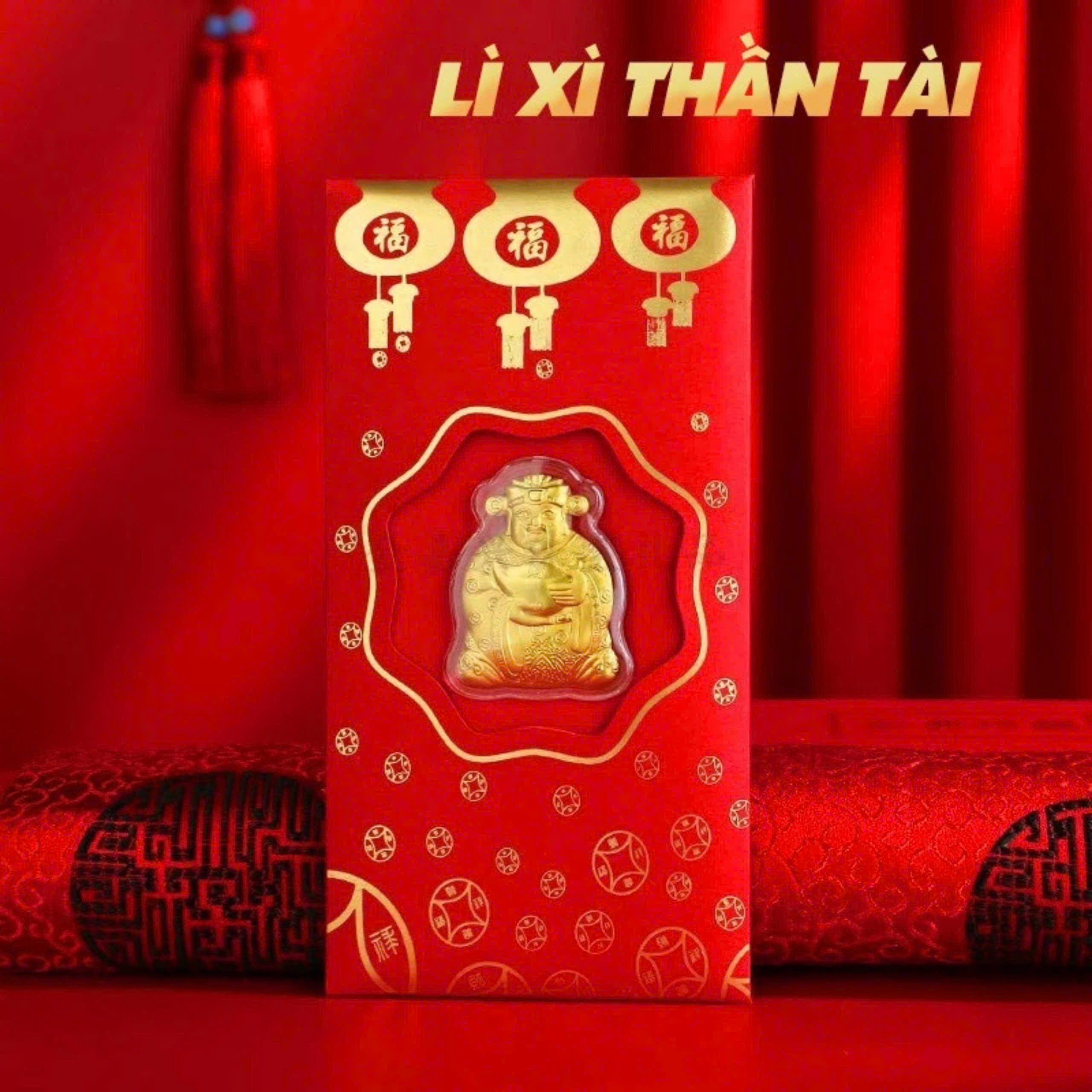 SET 5 BAO LÌ XÌ THẦN TÀI