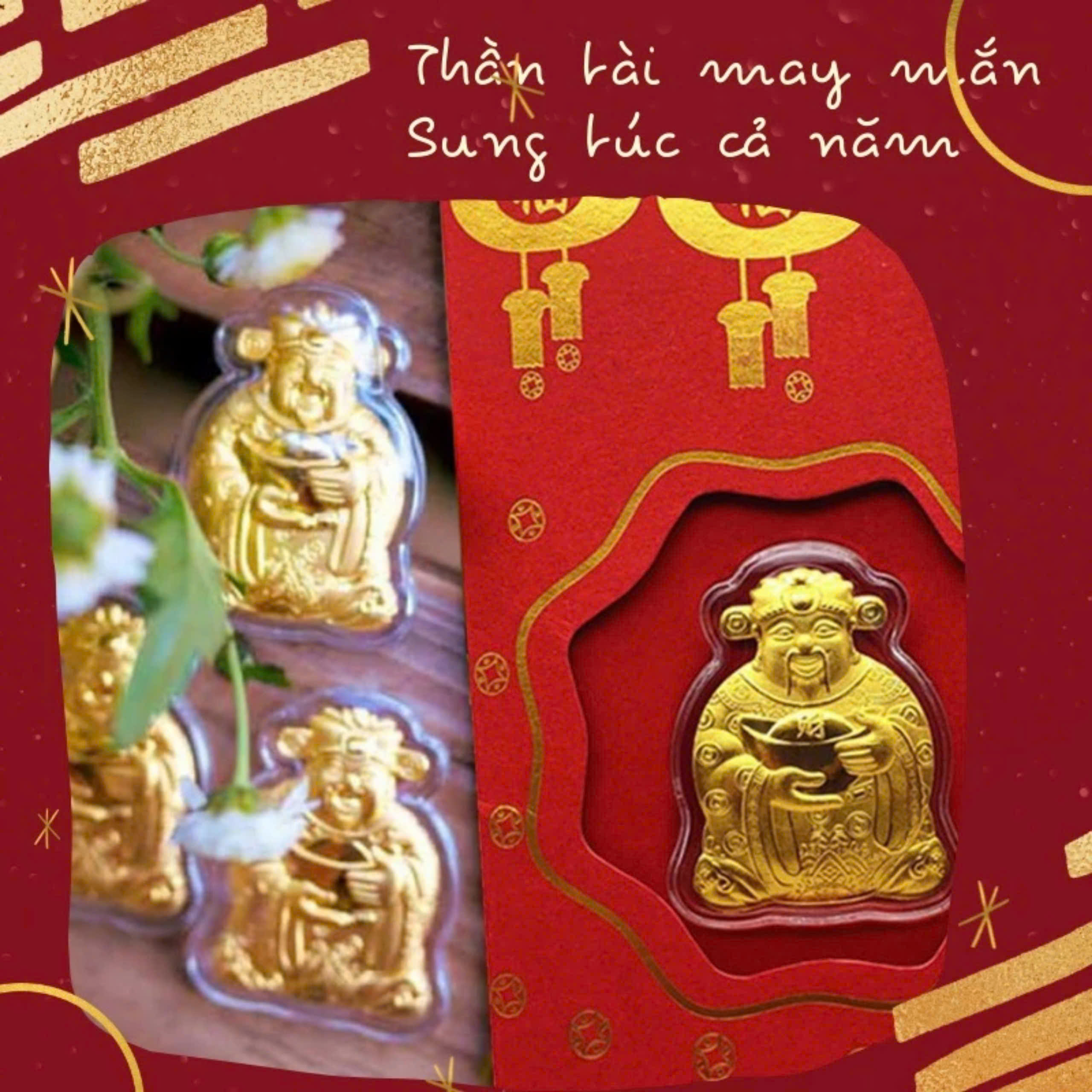 SET 5 BAO LÌ XÌ THẦN TÀI