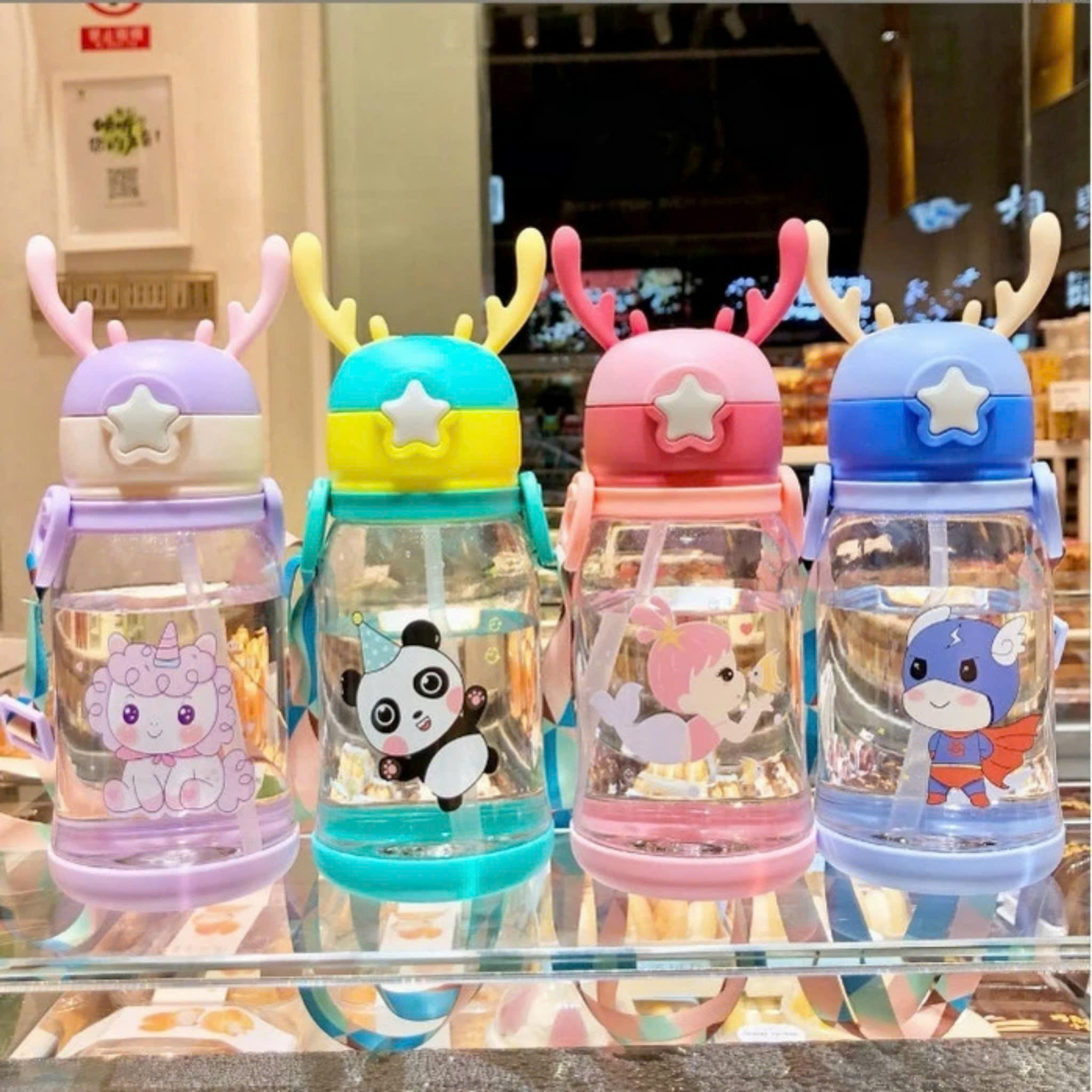 BÌNH NƯỚC SỪNG HƯƠU NGÔI SAO