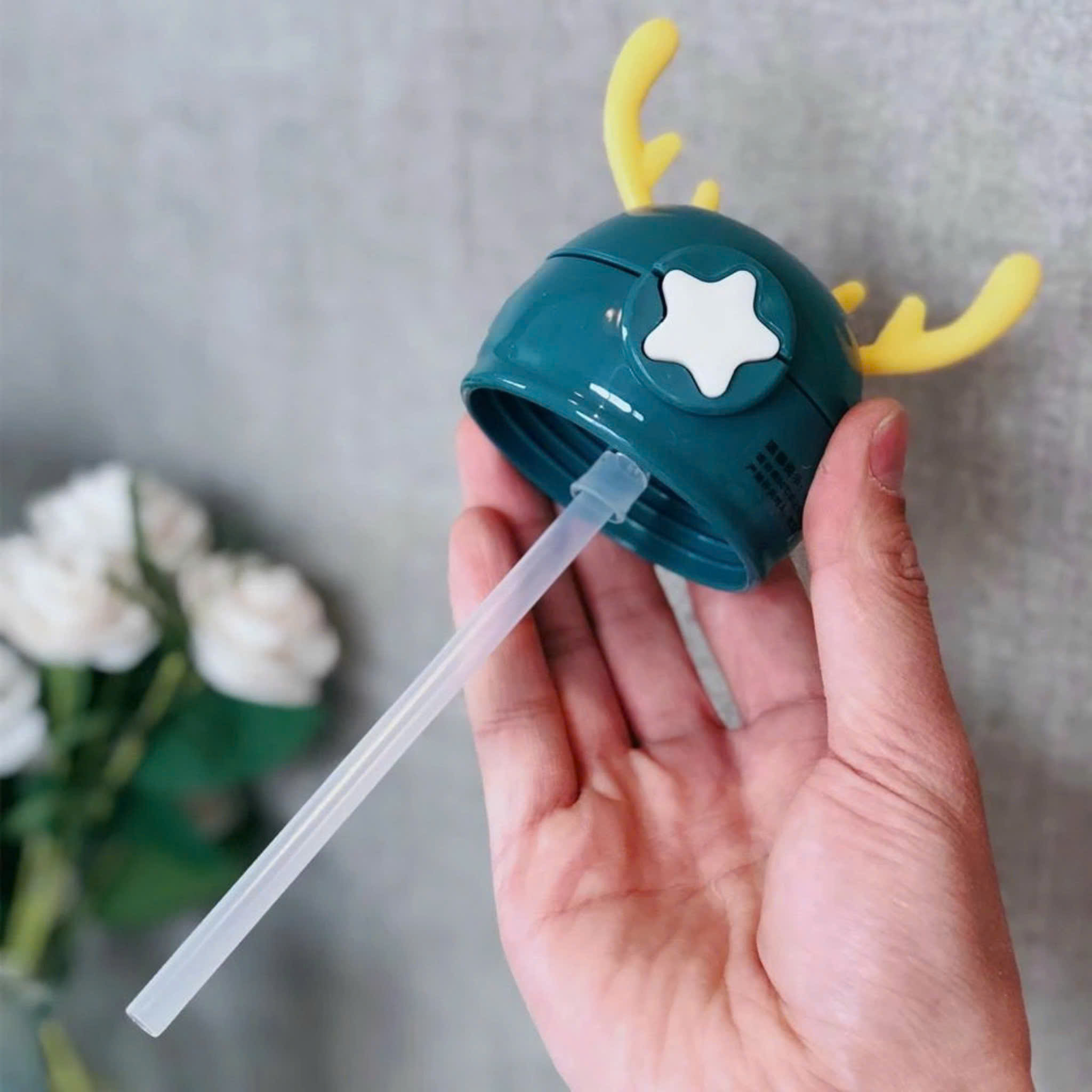 BÌNH NƯỚC SỪNG HƯƠU NGÔI SAO