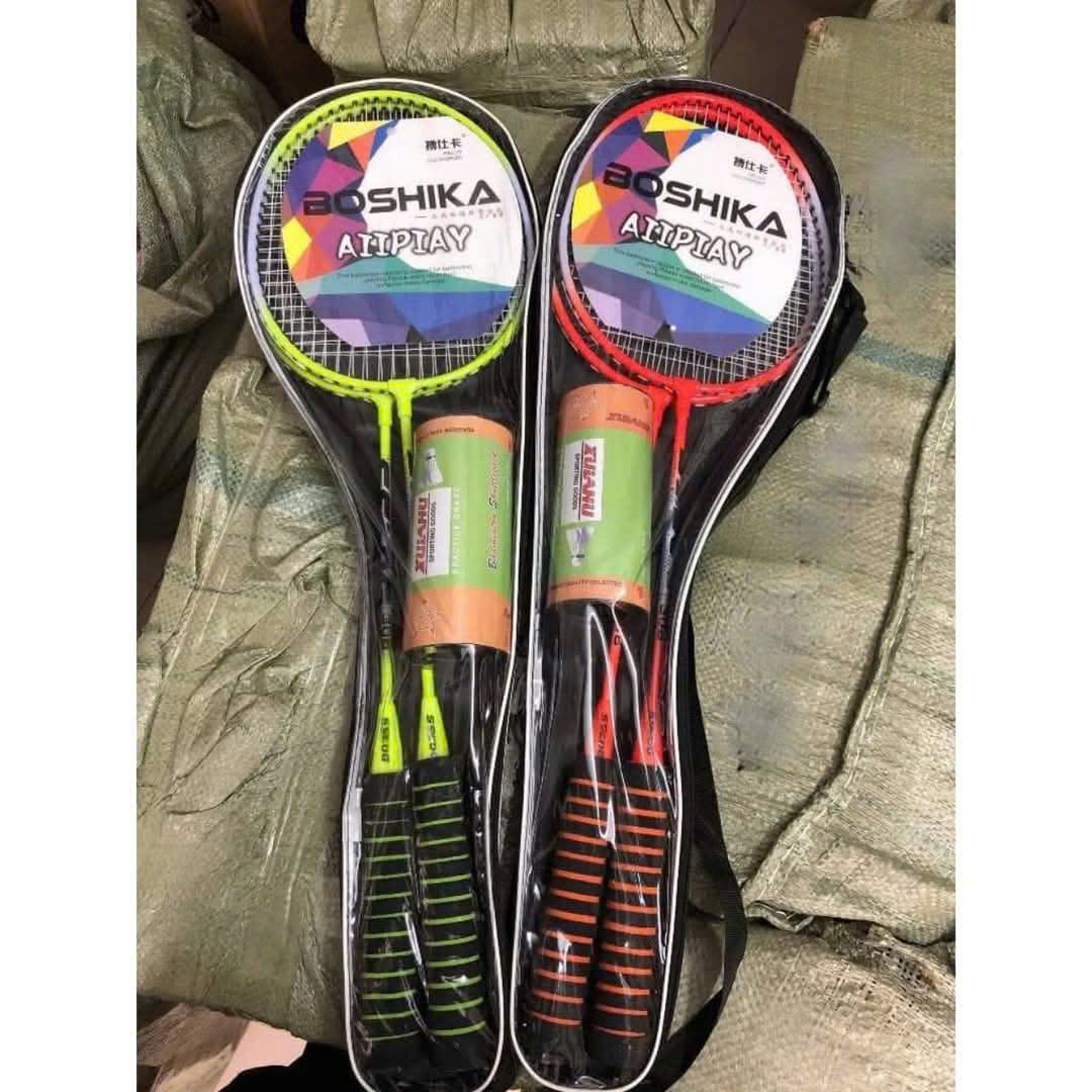 COMBO 2 VỢT CẦU LÔNG TẶNG KÈM 3 QUẢ CẦU