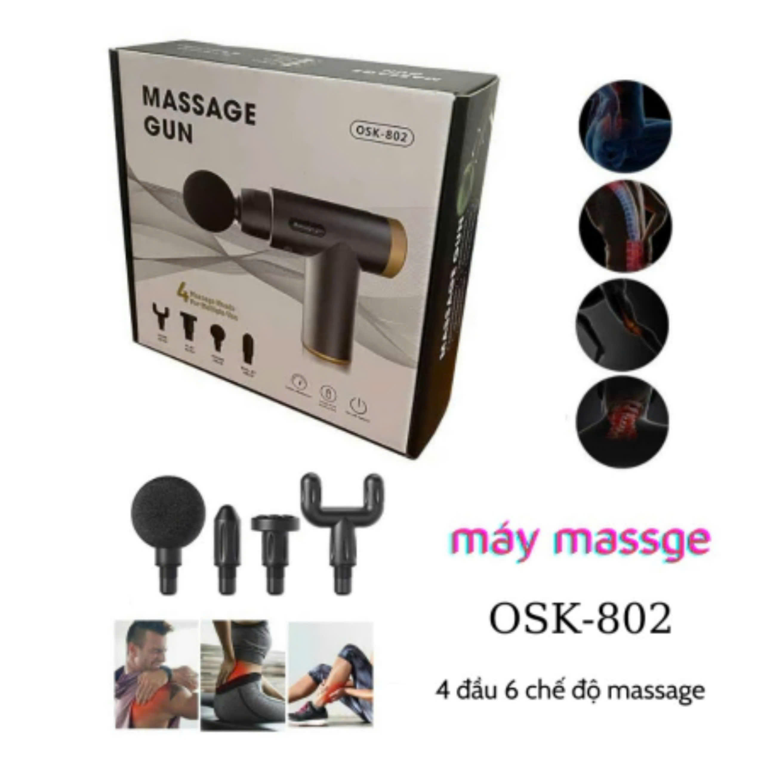 MÁY MASSAGE CẦM TAY không logo