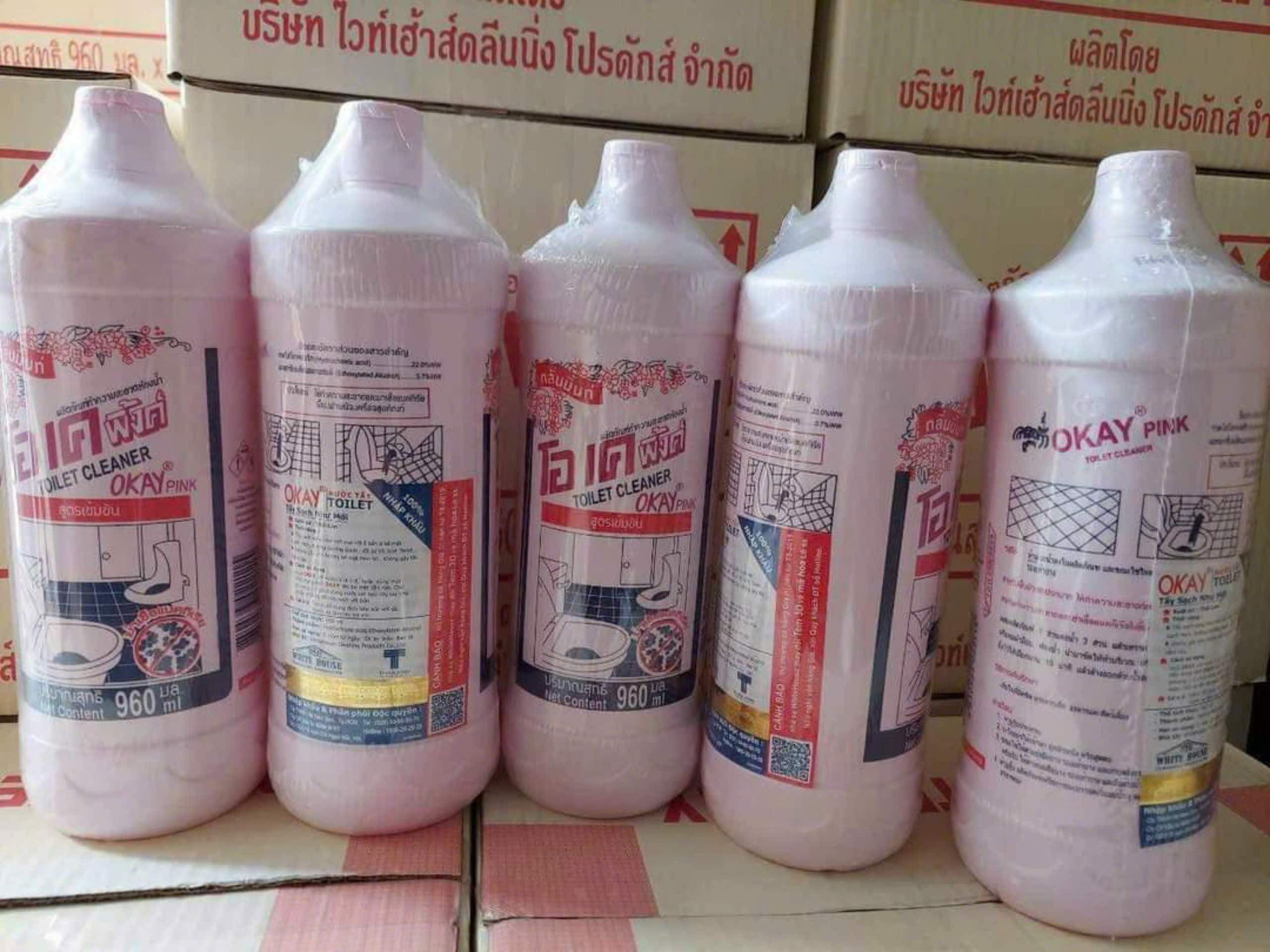 NƯỚC TẨY BỒN CẦU OKAY THÁI LAN