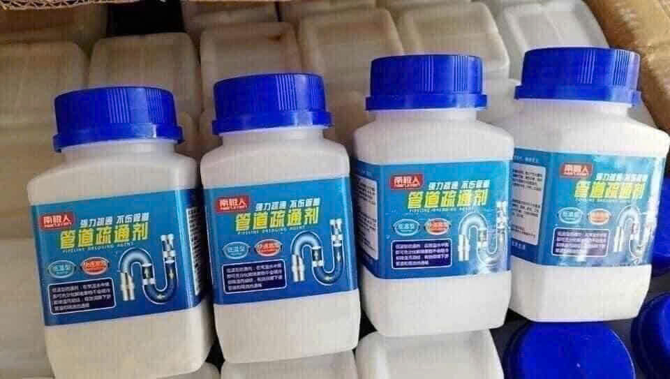 Lọ bột thông cống nắp xanh