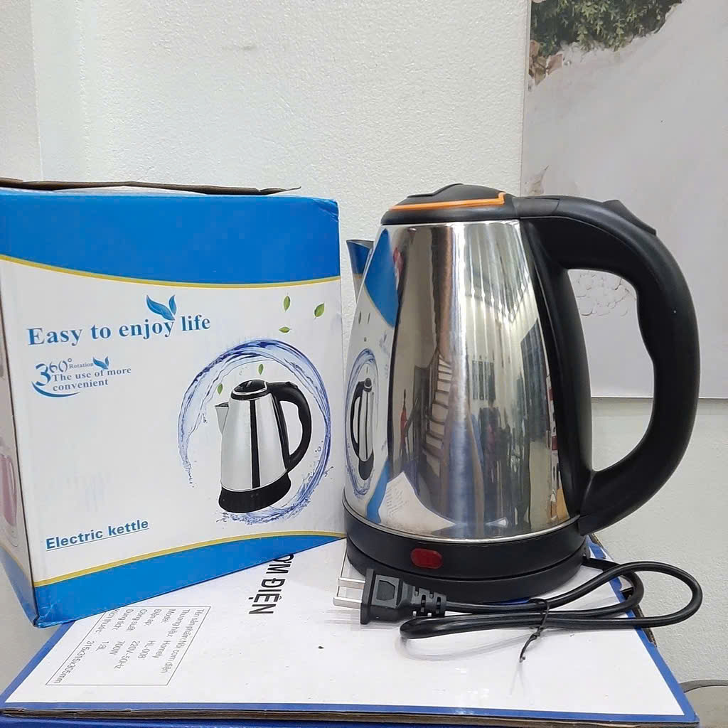 Ấm siêu tốc inox 1,8L electric