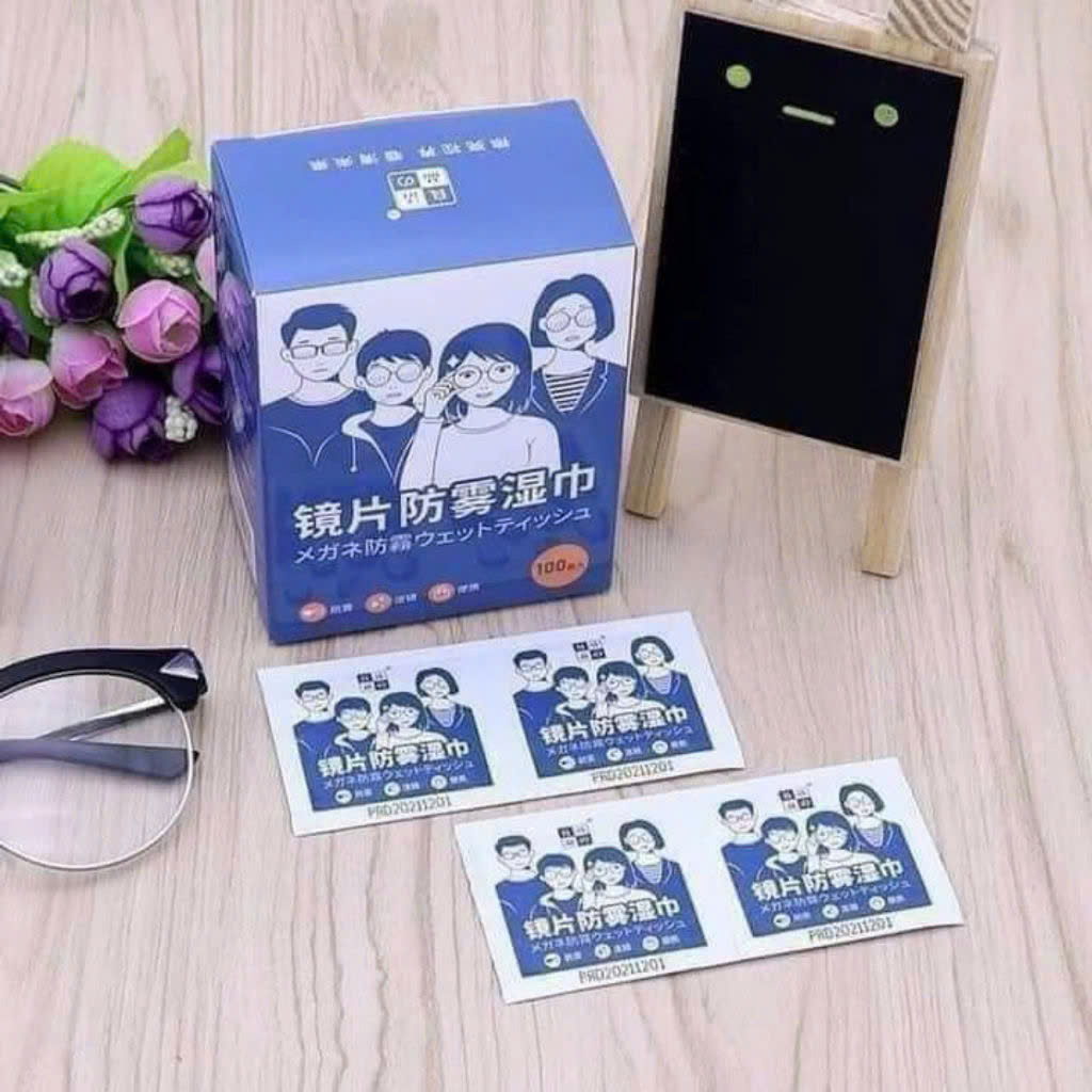 Khăn Giấy Lau Kính Nano