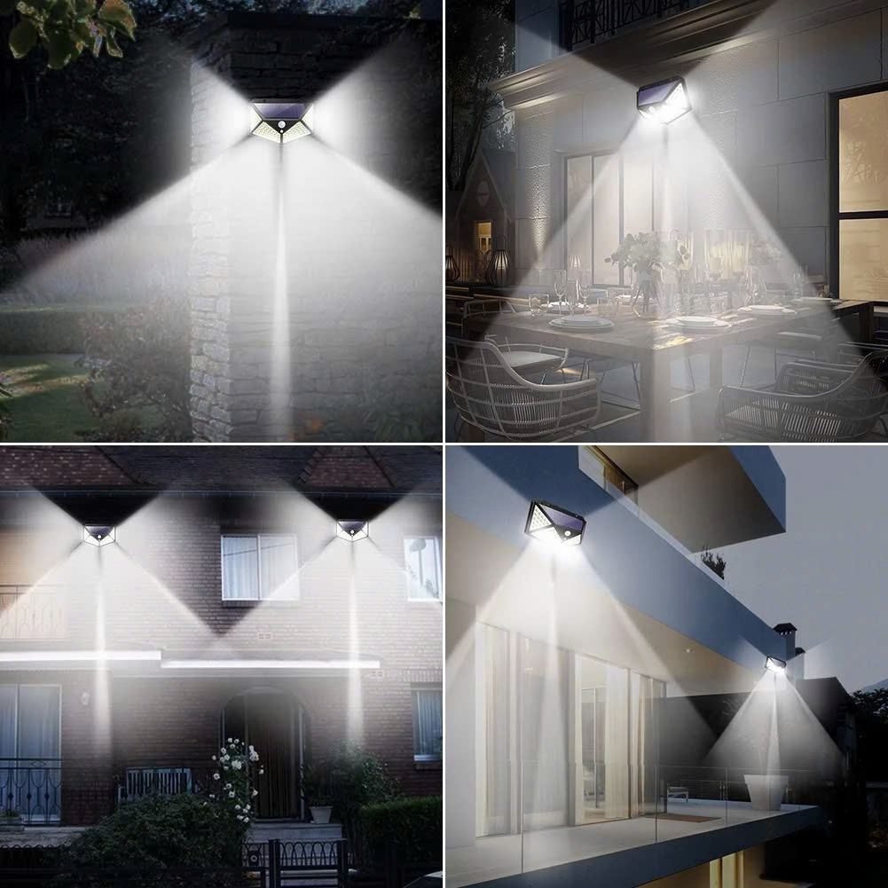 ĐÈN NĂNG LƯỢNG MẶT TRỜI 100 LED